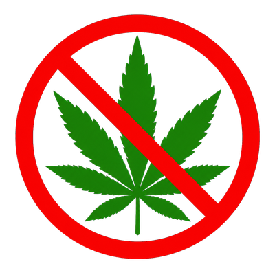 Marijuana is prohibited